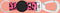 Morso - Key Cord Sleutelhanger Gerecycled Bubble Leo Roze