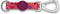 Morso - Key Cord Sleutelhanger Gerecycled Pink Think Roze