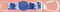 Morso - Key Cord Sleutelhanger Gerecycled Splash Blauw