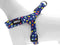 Morso - Mini Hondentuig - Verstelbaar - Gerecycled - Color Invaders Paars - 32-41X2,5 cm