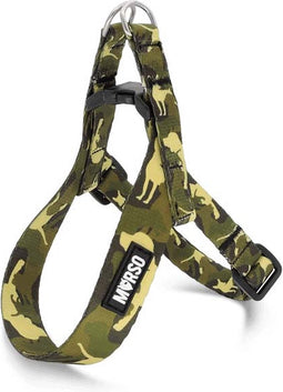 Morso - Mini Hondentuig - Verstelbaar - Gerecycled - Full Metal Dog Bruin - 32-41X2.5 cm