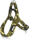 Morso - Mini Hondentuig - Verstelbaar - Gerecycled - Full Metal Dog Bruin - 32-41X2.5 cm