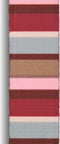 Morso - Mini Hondentuig Verstelbaar Gerecycled Skyline Rood / Roze