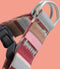 Morso - Mini Hondentuig Verstelbaar Gerecycled Skyline Rood / Roze