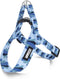 Morso - Mini Hondentuig Verstelbaar Gerecycled Splash Blauw