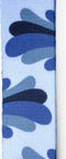 Morso - Mini Hondentuig Verstelbaar Gerecycled Splash Blauw