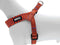Morso - Mini Hondentuig Verstelbaar Gerecycled Urban Lizard Rood