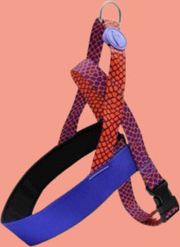 Morso - Norwegian Hondentuig - Gerecycled - Urban Lizard Rood - 46-60X42 cm