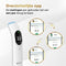 MostEssential 2-in-1 Digitale Koortsthermometer – Oorthermometer – Thermometer Voorhoofd & Lichaam - Koortsthermometer voor Volwassenen, Kinderen en Baby's - Contactloos – Inclusief App – 20F