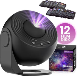 MostEssential Premium 12-in-1 Projectorlamp - Sterren Projector - Galaxy Projector - Sterrenhemel Projector - Heelal - Universum