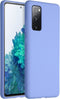 Accezz Hoesje Geschikt voor Samsung Galaxy S20 FE Hoesje Siliconen - Accezz Liquid Silicone Backcover - paars