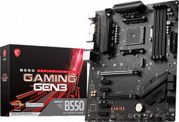 Motherboard MSI B550 GAMING GEN3 AMD B550 AMD AMD AM4