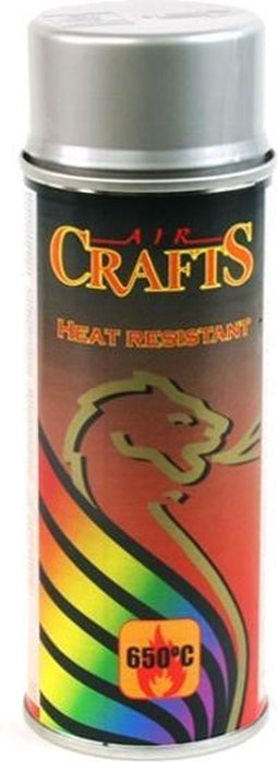 Motip aircrafts hittebestendige lak aluminium - 400 ml.