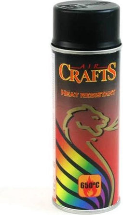 Motip Aircrafts hittebestendige lak zwart