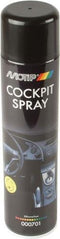 MoTip Car Care Black Cockpitspray Semi Gloss - 600ml - Zijdeglans - Diep Zwarte Afwerking
