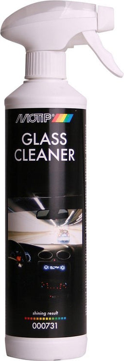 MoTip Car Care Black Glass Cleaner – High Cleaning Capacity – 500ml Trigger