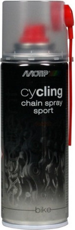 Motip cycling chain spray sport smeermiddel - 200 ml.