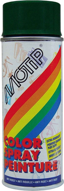 Motip deco alkyd hoogglans lak RAL 6005 mosgroen (01676) - 400 ml.