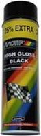 MoTip Hoogglans Zwart spuitbus 500ml