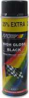 MoTip Hoogglans Zwart spuitbus 500ml