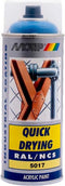 Motip industrial acryllak hoogglans RAL 5017 verkeersblauw - 400 ml.