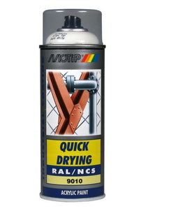 motip industrial ral 9010 helder wit 400 ml