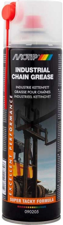 Motip Industrieel kettingvet - Weerbestendig - Thermisch stabiel - 500 ml