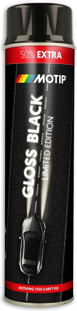 Motip lak - hoogglans - zwart - Limited Edition - 600 ml