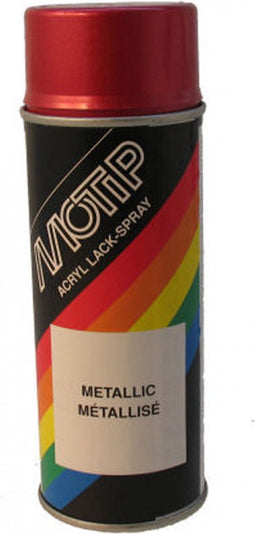 Motip Metallic Lak Rood - 400 ml