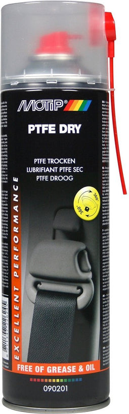 MoTip PTFE Droog Spuitbus - 500ml