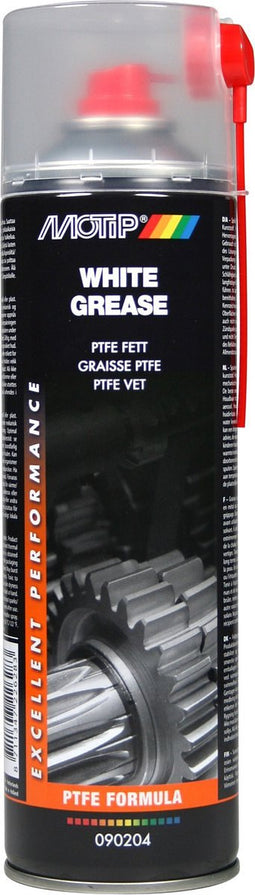 MoTip PTFE Wit Spuitvet Spuitbus - 500ml