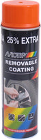 MoTip SprayPlast - ORANJE - Spuitbus 500ml - Verwijderbare verf - Hoogglans