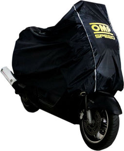 Motorhoes OMP OMPS18020819 Zwart (Maat L)