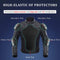 Motorjas motorjas winddicht volledige lichaam 5 beschermende Gear Armor voor mannen vrouwen dames... M Rood