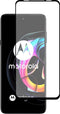 Motorola Edge 20 Lite Screenprotector - Full Cover - Gehard glas - Transparant -Just in Case