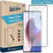 Motorola Edge 30 Ultra screenprotector - Full Cover - Gehard glas - Zwart - Just in Case