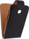 Motorola Moto E (2020) Hoesje - Xccess - Serie - Kunstlederen Flipcase - Zwart - Hoesje Geschikt Voor Motorola Moto E (2020)