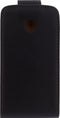 Motorola Moto E (2020) Hoesje - Xccess - Serie - Kunstlederen Flipcase - Zwart - Hoesje Geschikt Voor Motorola Moto E (2020)