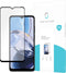 Motorola Moto E22 / E22i screenprotector - Full Cover - Gehard glas - Zwart - Just in Case
