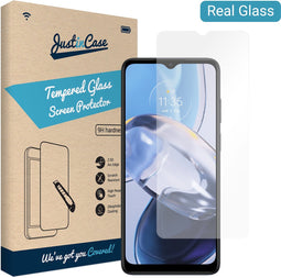 Motorola Moto E22 / E22i screenprotector - Gehard glas - Transparant - Just in Case