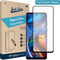 Motorola Moto E32/E32s screenprotector - Full Cover - Gehard glas - Zwart - Just in Case