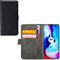 Motorola Moto E7 Plus Bookcase hoesje - Mobilize - Effen Zwart - Kunstleer