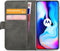 Motorola Moto E7 Plus Bookcase hoesje - Mobilize - Effen Zwart - Kunstleer