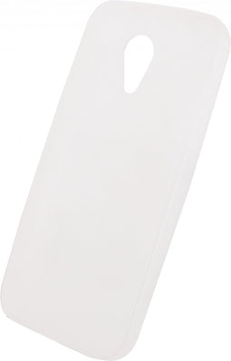 Motorola Moto G 2nd Gen. Hoesje - Xccess - Serie - TPU Backcover - Wit - Hoesje Geschikt Voor Motorola Moto G 2nd Gen.