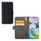 Motorola Moto G 5G Bookcase hoesje - Mobilize - Effen Zwart - Kunstleer