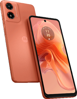 Motorola Moto G04, 4GB ram, 64GB opslag Oranje