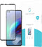 Motorola Moto G100 screenprotector - Full Cover - Tempered Glass - Zwart