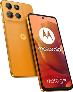 Motorola moto g15 Oranje