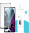 Motorola Moto G200 5G screenprotector - Full Cover - Gehard glas - Transparant - Just in Case