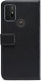 Motorola Moto G30 Bookcase hoesje - Mobilize - Effen Zwart - Kunstleer